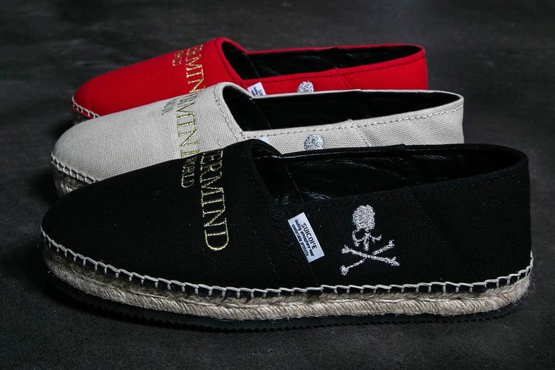 mastermind world japan suicoke Espadrille collaboration footwear shoe collection drop release date info buy february 23 2019 store footwear colorway
