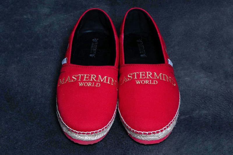 mastermind world japan suicoke Espadrille collaboration footwear shoe collection drop release date info buy february 23 2019 store footwear colorway