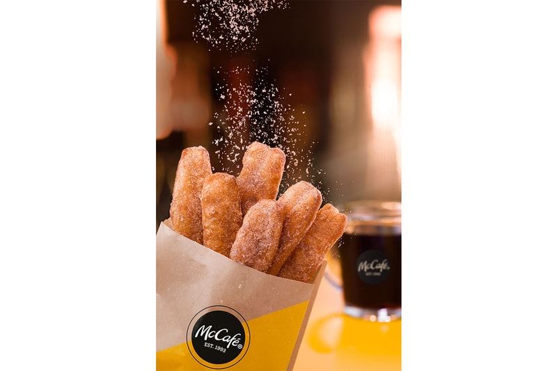 McDonalds McCafé Donut Sticks Launch Breakfast Item Cinnamon