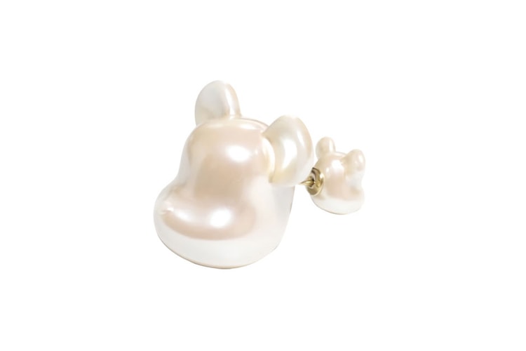 Medicom BE@RBRICK & dix Team up for Bear-Shaped Pearl Earring