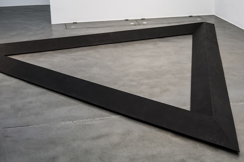 "Metal" Exhibit Simon Lee Gallery London Inside Look Richard Serra Bruce Nauman Michelangelo Pistoletto Carl Andre Giovanni Anselmo Luciano Fabro