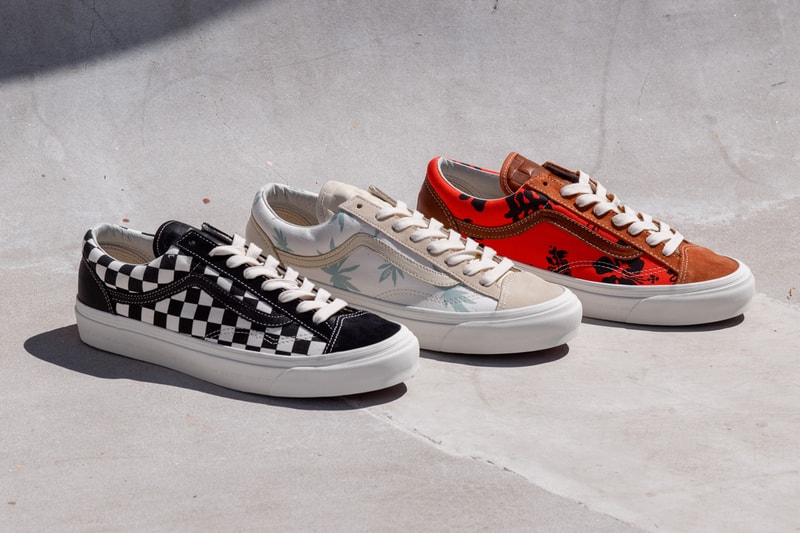 modernica vans vault collaboration eiffel side shell chair old skool