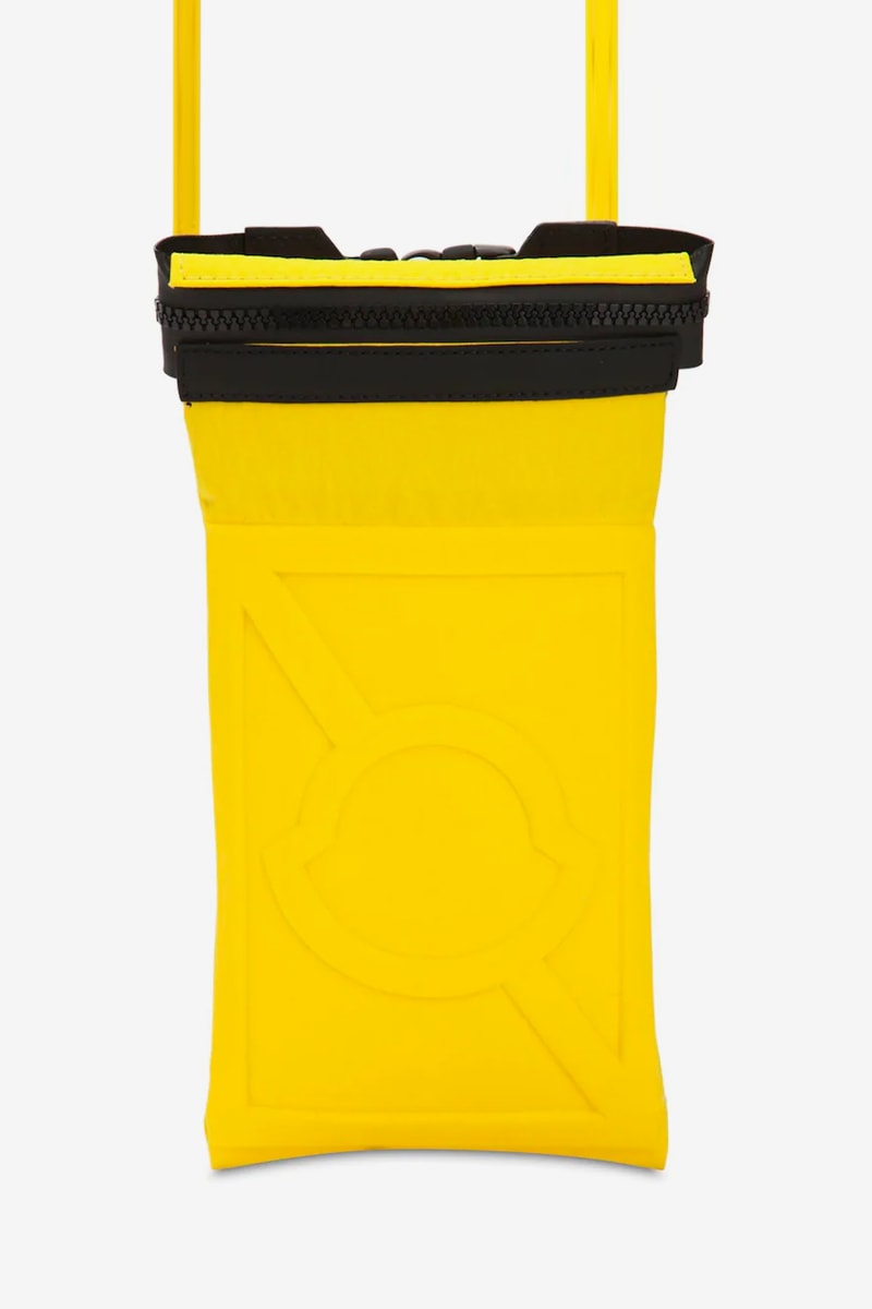Moncler Genius Craig Green Phone Holder Release Info Date Yellow Black Pouch
