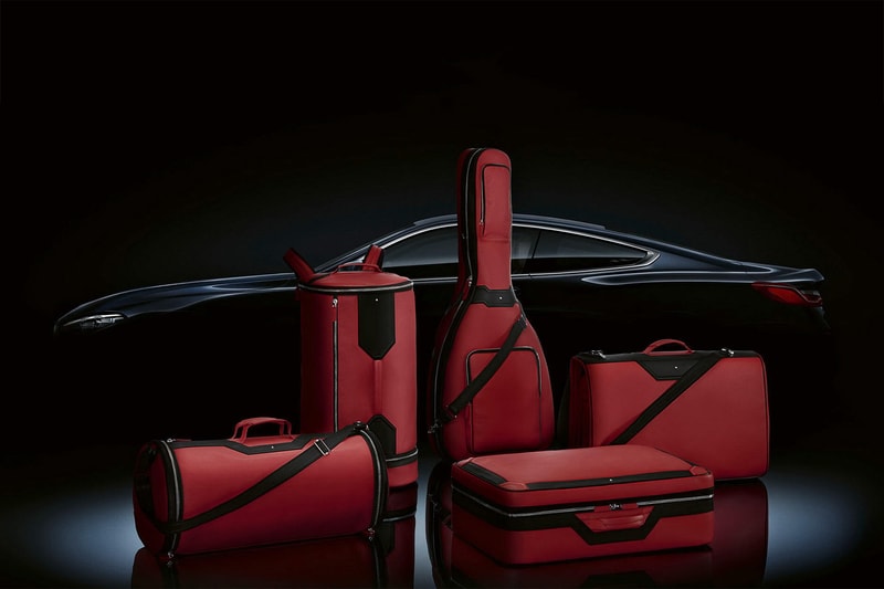 Montblanc x BMW 8 Series Coupe Luggage Info leather suitcase bags cars automotive 