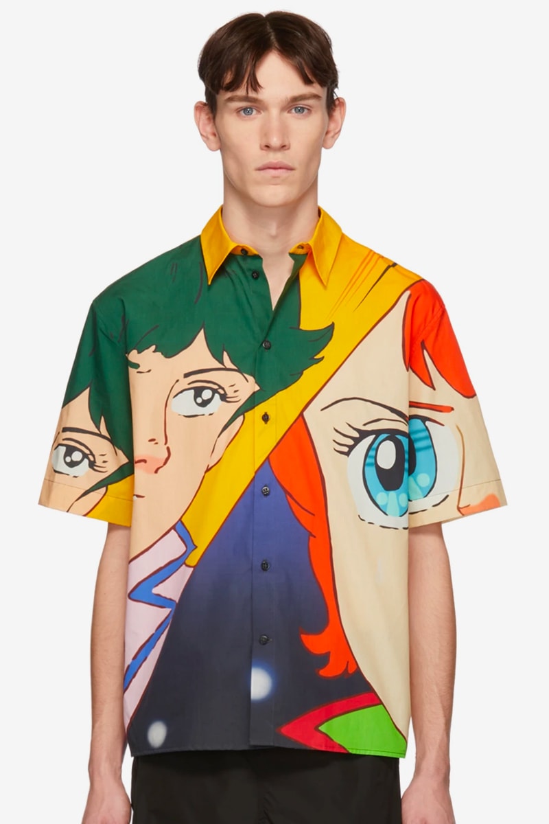 MSGM Releases Attacker You Shirts Info fashion anime SS19 style shirts volleyball ssense retail colorful prints anima manga 