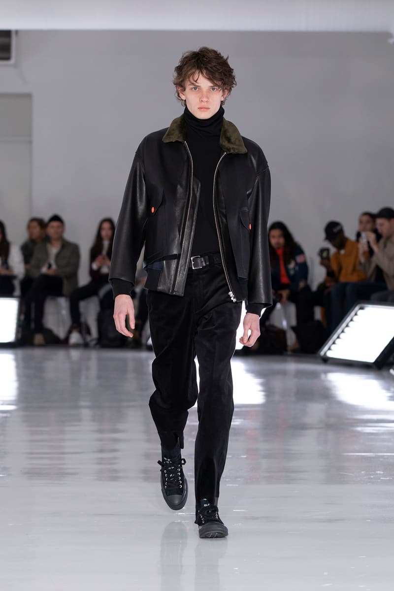 N.HOOLYWOOD Fall Winter 2019 NYFW Show Runway Mens New York Fashion Week Japanese fashion New Balance 996 Daisuke Obana outdoor