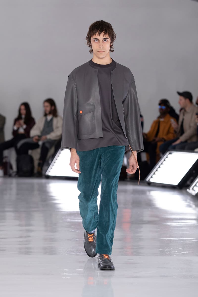 N.HOOLYWOOD Fall Winter 2019 NYFW Show Runway Mens New York Fashion Week Japanese fashion New Balance 996 Daisuke Obana outdoor 