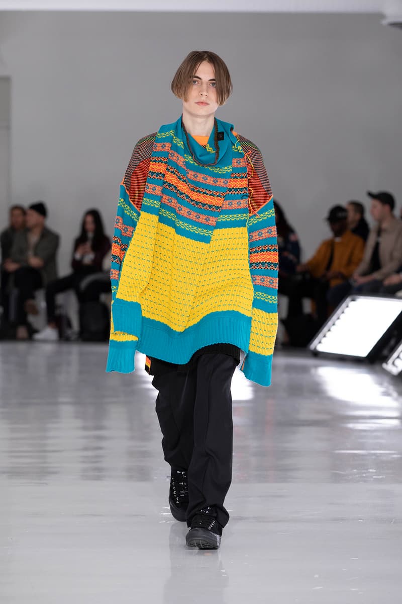 N.HOOLYWOOD Fall Winter 2019 NYFW Show Runway Mens New York Fashion Week Japanese fashion New Balance 996 Daisuke Obana outdoor