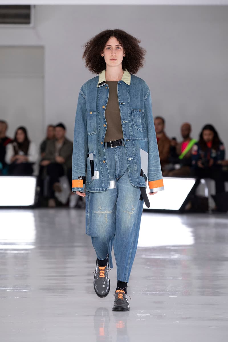 N.HOOLYWOOD Fall Winter 2019 NYFW Show Runway Mens New York Fashion Week Japanese fashion New Balance 996 Daisuke Obana outdoor