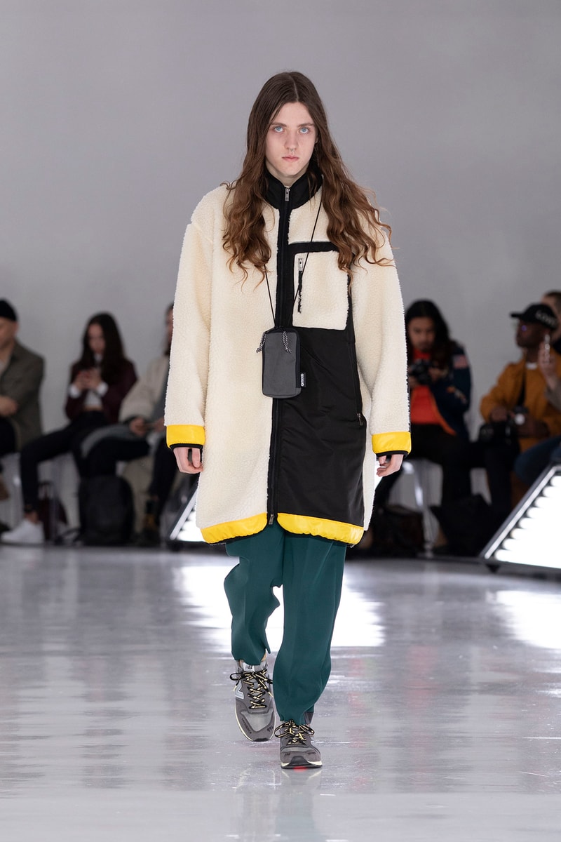 N.HOOLYWOOD Fall Winter 2019 NYFW Show Runway Mens New York Fashion Week Japanese fashion New Balance 996 Daisuke Obana outdoor 