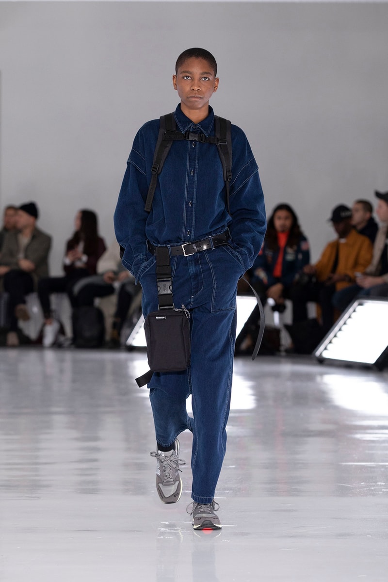 N.HOOLYWOOD Fall Winter 2019 NYFW Show Runway Mens New York Fashion Week Japanese fashion New Balance 996 Daisuke Obana outdoor 