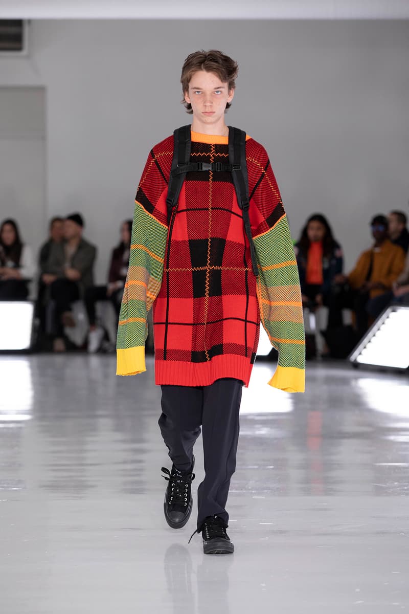 N.HOOLYWOOD Fall Winter 2019 NYFW Show Runway Mens New York Fashion Week Japanese fashion New Balance 996 Daisuke Obana outdoor 