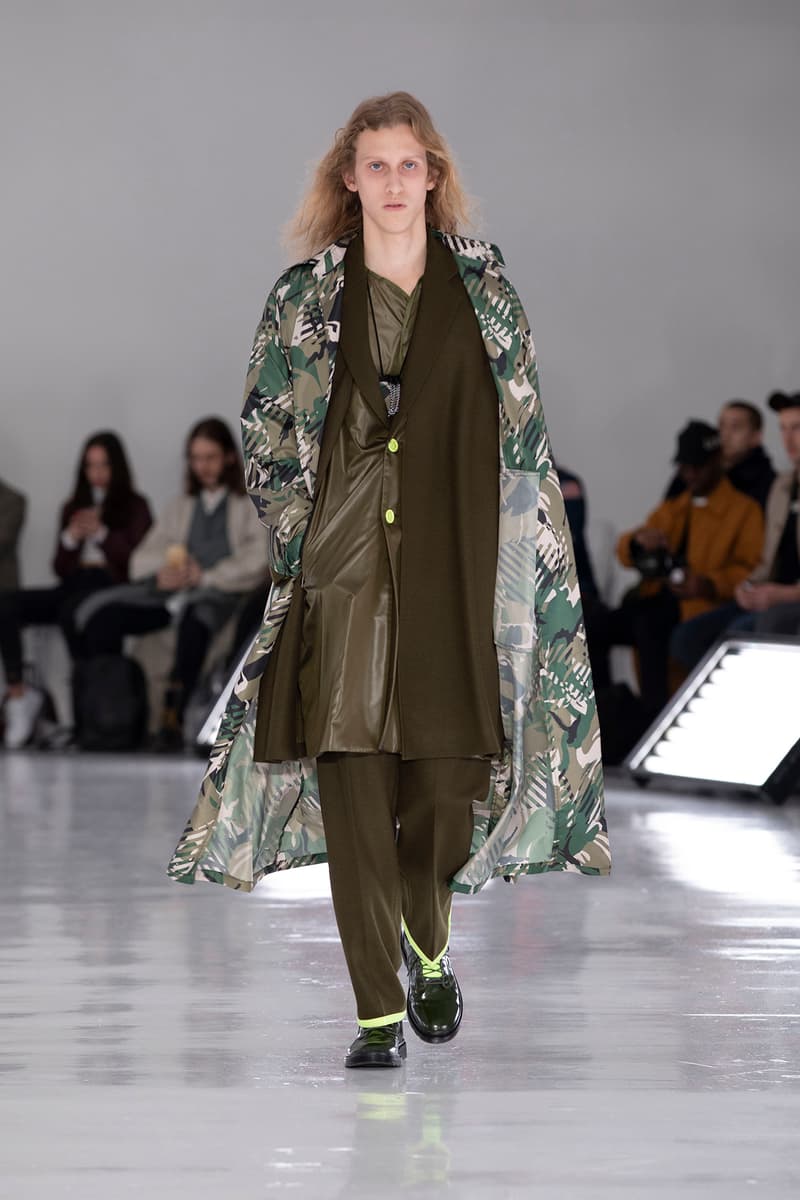N.HOOLYWOOD Fall Winter 2019 NYFW Show Runway Mens New York Fashion Week Japanese fashion New Balance 996 Daisuke Obana outdoor