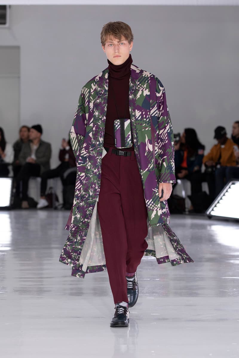 N.HOOLYWOOD Fall Winter 2019 NYFW Show Runway Mens New York Fashion Week Japanese fashion New Balance 996 Daisuke Obana outdoor