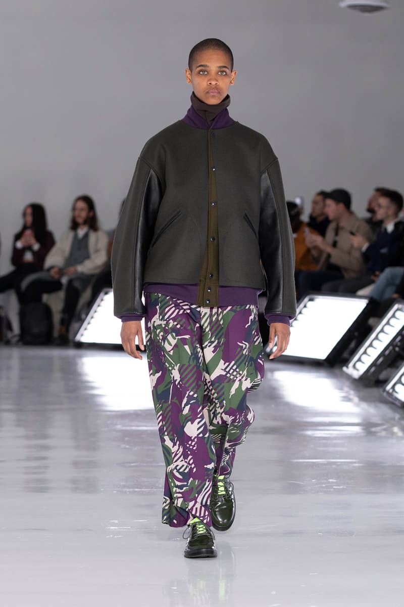 N.HOOLYWOOD Fall Winter 2019 NYFW Show Runway Mens New York Fashion Week Japanese fashion New Balance 996 Daisuke Obana outdoor 