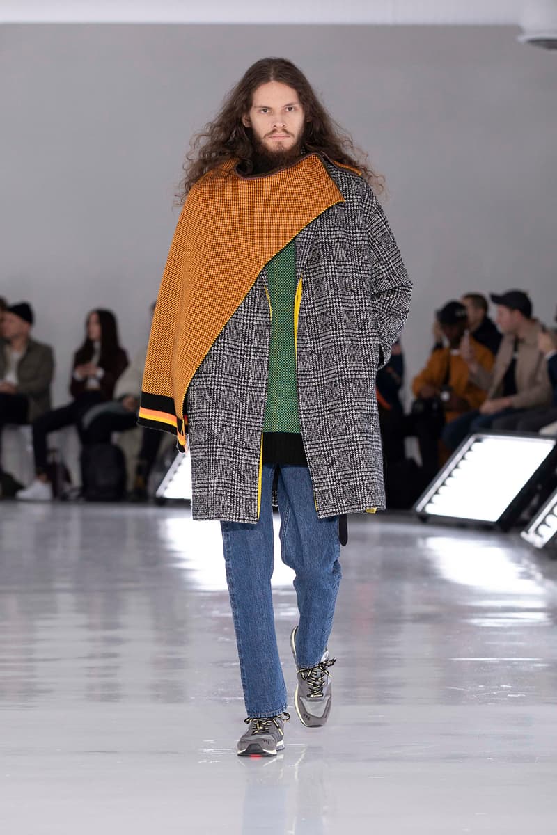 N.HOOLYWOOD Fall Winter 2019 NYFW Show Runway Mens New York Fashion Week Japanese fashion New Balance 996 Daisuke Obana outdoor 