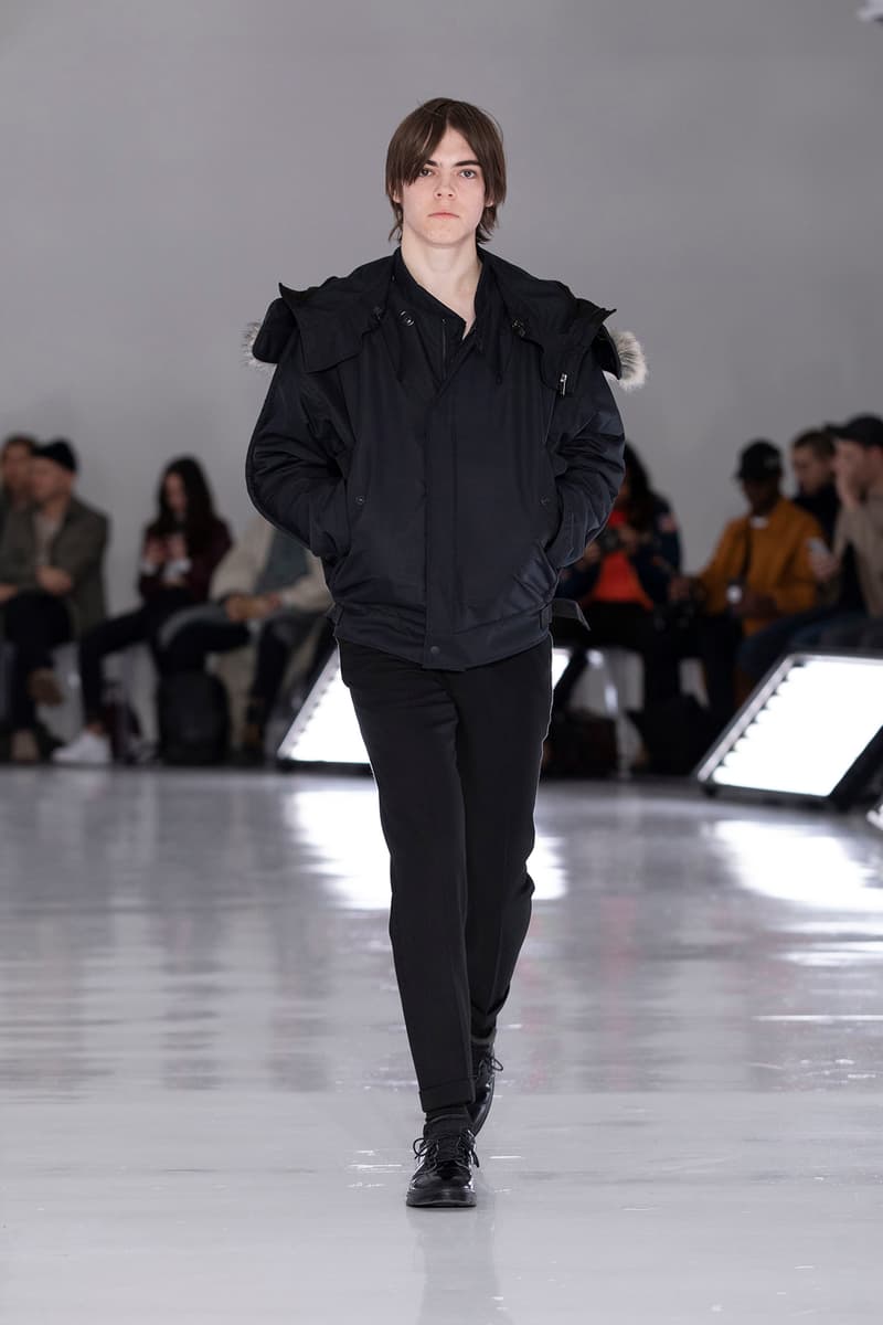 N.HOOLYWOOD Fall Winter 2019 NYFW Show Runway Mens New York Fashion Week Japanese fashion New Balance 996 Daisuke Obana outdoor