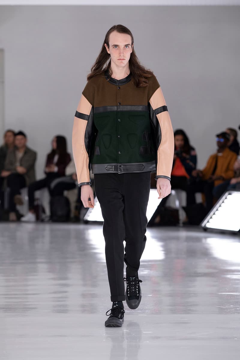 N.HOOLYWOOD Fall Winter 2019 NYFW Show Runway Mens New York Fashion Week Japanese fashion New Balance 996 Daisuke Obana outdoor