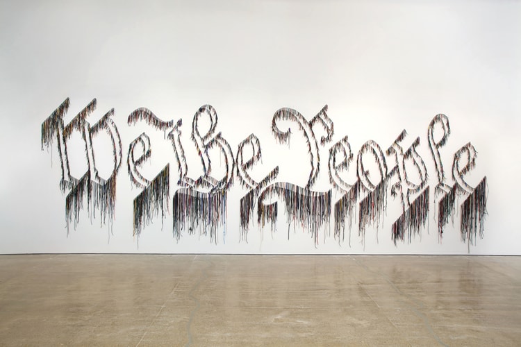 Nari Ward Addresses Social Issues with Powerful Artworks Made of Trash