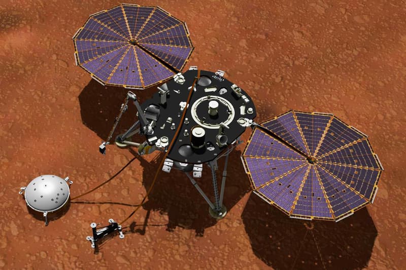 NASA Mars Weather Report space travel red planet science rover Mars InSight mission USA technology