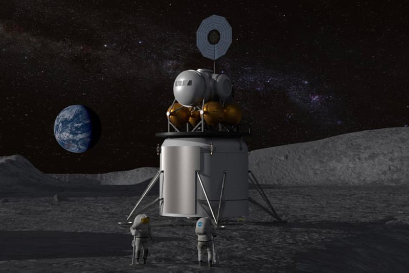 NASA Plans Moon Landing Using Commercial Vehicles in 2028