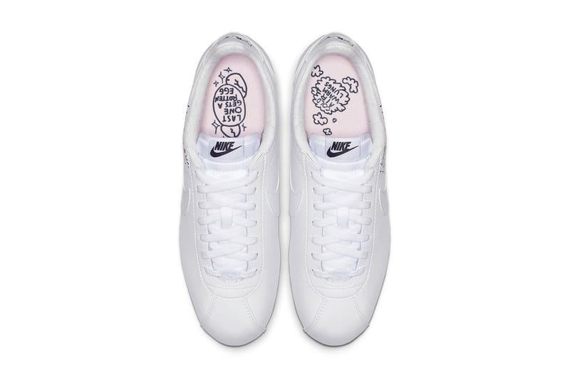 last one gets a rotten egg nike cortez