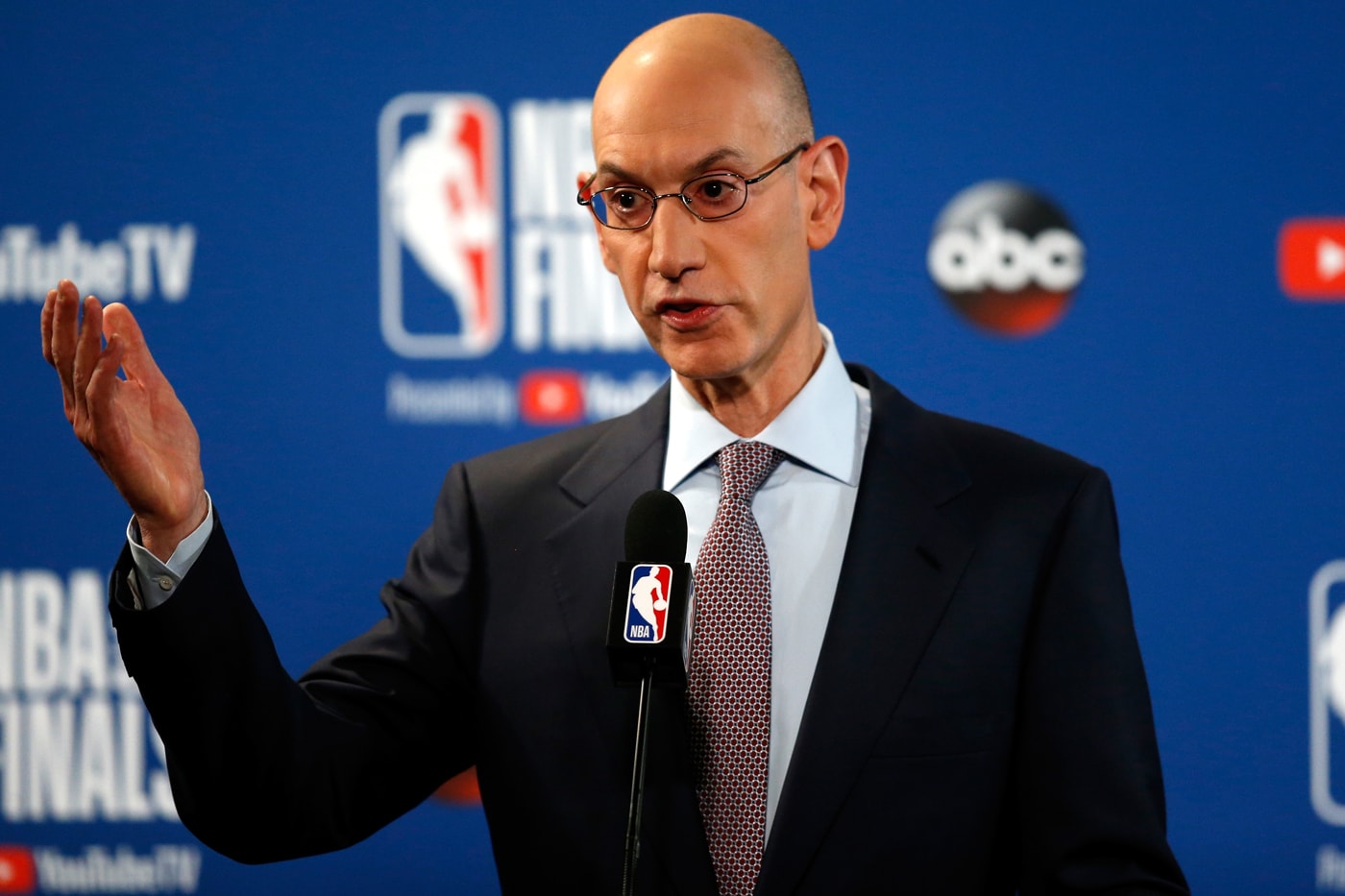 NBA Proposes Lowering Draft Age From 19 to 18 basketball adam silver 