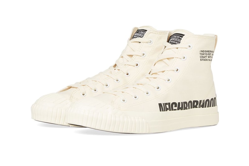NEIGHBORHOOD SS19 spring summer 2019 gr hi military sneaker shoe colorway green olive drab black white