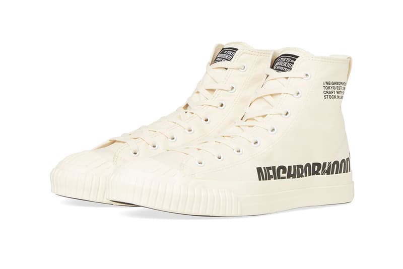 NEIGHBORHOOD SS19 spring summer 2019 gr hi military sneaker shoe colorway green olive drab black white