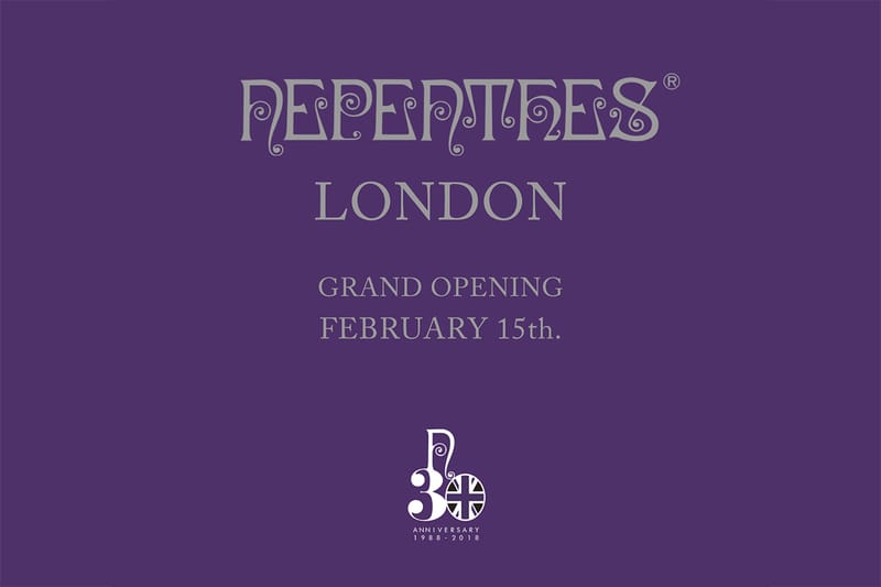 NEPENTHES Announces London Store Opening