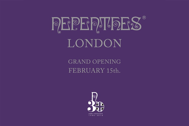 NEPENTHES Announces London Store Opening
