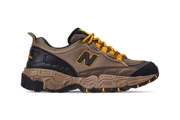 The New Balance 801 Receives a Trail-Ready "Brown/Yellow" Makeover