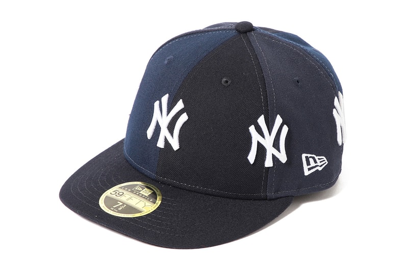 BEAMS new era yankees collab crazy panel hat cap flatbrim branding logo patchwork release date drop buy march 2019