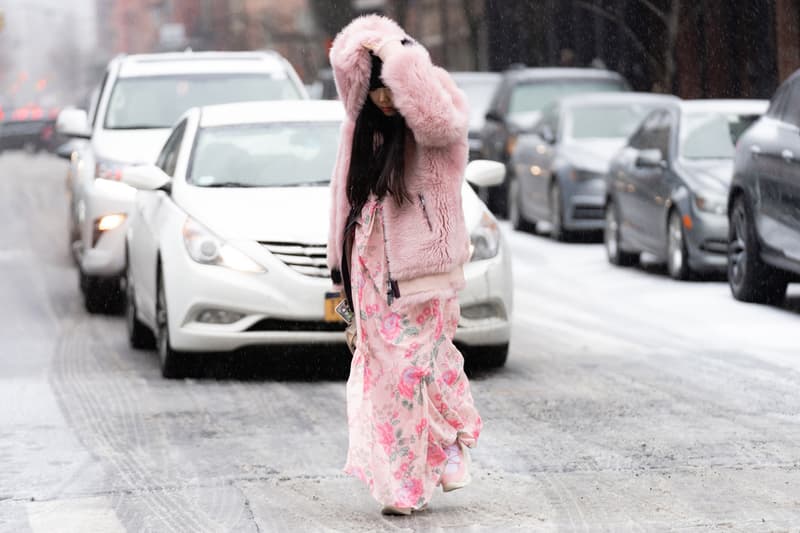 New York Fashion Week FW19 fall winter 2019 city Street Style Snaps outfits photograph calvin klein dior nike air max tn tuned palm angels louis vuitton off white blazer puma ader error prada 18 east