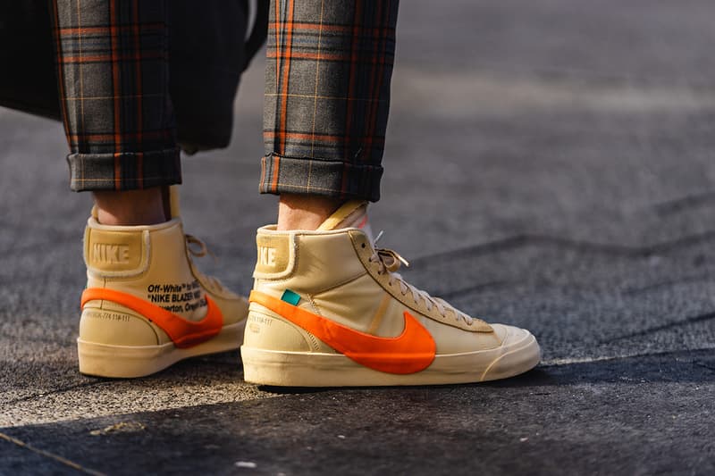 New York Fashion Week FW19 fall winter 2019 city Street Style Snaps outfits photograph calvin klein dior nike air max tn tuned palm angels louis vuitton off white blazer puma ader error prada 18 east