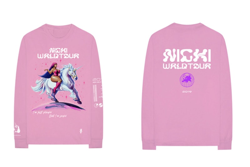 Nicki Minaj Drops ‘Nicki WRLD Tour’ Merch world tour juice wrld european tour dates queen Barbie Dreams Chun-Li