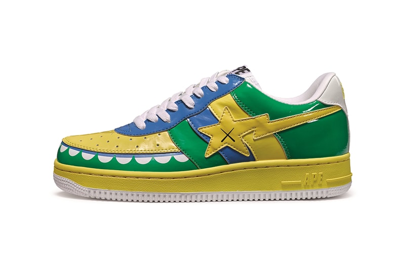NIGO x Sotheby's Hong Kong "NIGOLDENEYE®" Auction KAWS companions original artwork BAPESTA FS-029 KAWS Chompers THE KAWS ALBUM Futura, Untitled (Pointman) KIMPSONS SERIES (Two Works) Stash, FOUR PACK