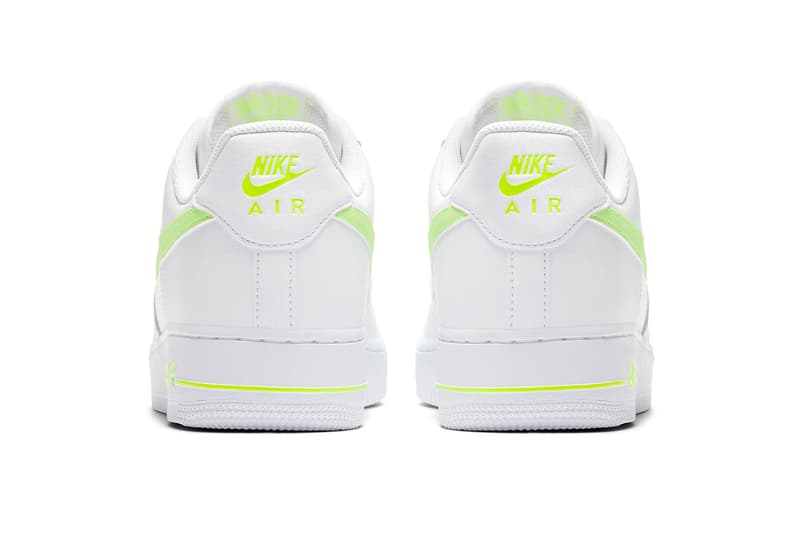 Nike Mixes Leather and Mesh on New Air Force 1s black red white volt grey blue release info images price footwear