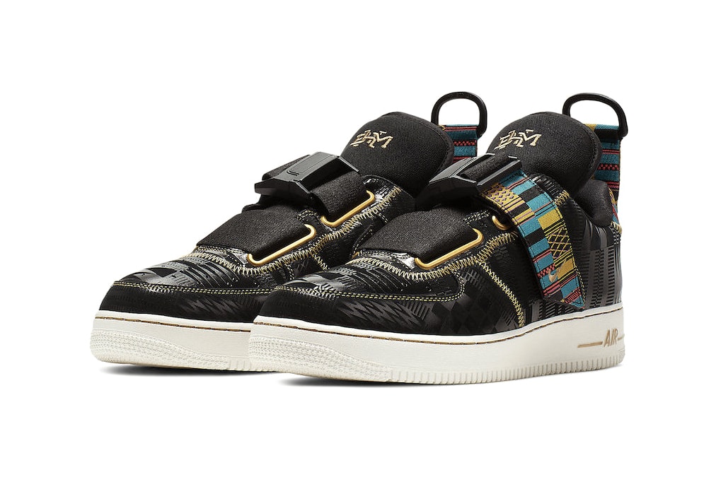 Nike Air Force 1 Utility BHM Release Info sneakers fashion shoe nike black history month 