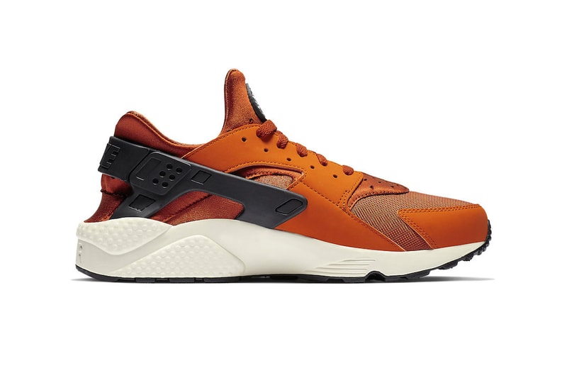 Nike Air Huarache "Firewood Orange" Release Info "Firewood Orange/Campfire Orange-Sail-White" 318429-802 pricing stockist available now web store retailer drop