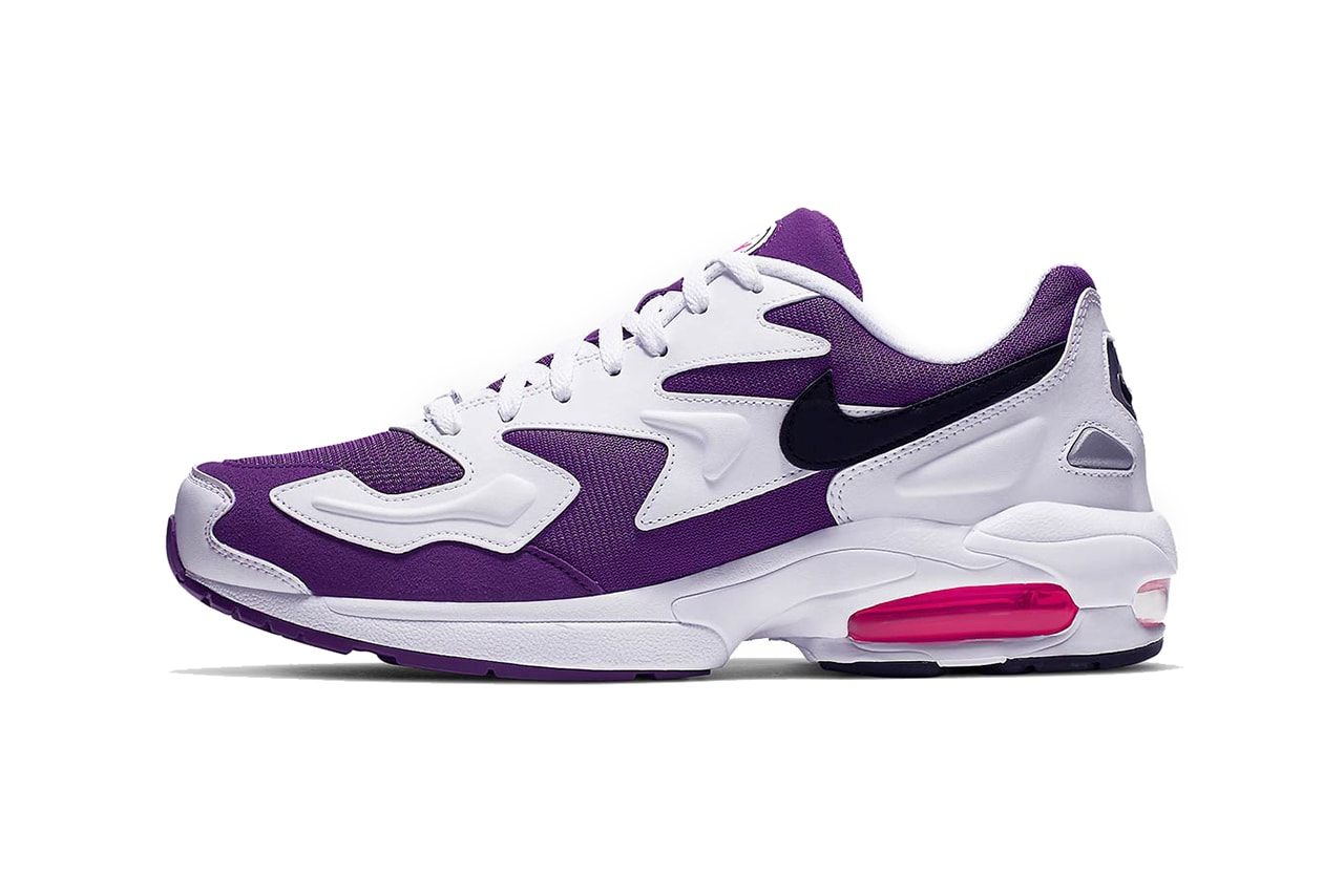 nike air max 2 light 2019 footwear nike sportswear max2 purple berry white black punk