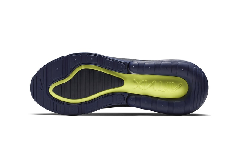 Nike Air Max 270 SS19 Grey Neon Navy Neon Colorways Drop Release First Look 