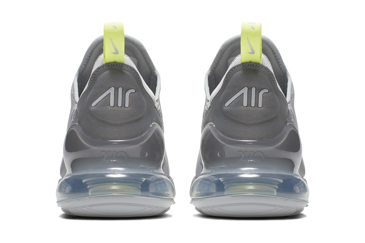Nike Air Max 270 SS19 Grey Neon Navy Neon Colorways Drop Release First Look 