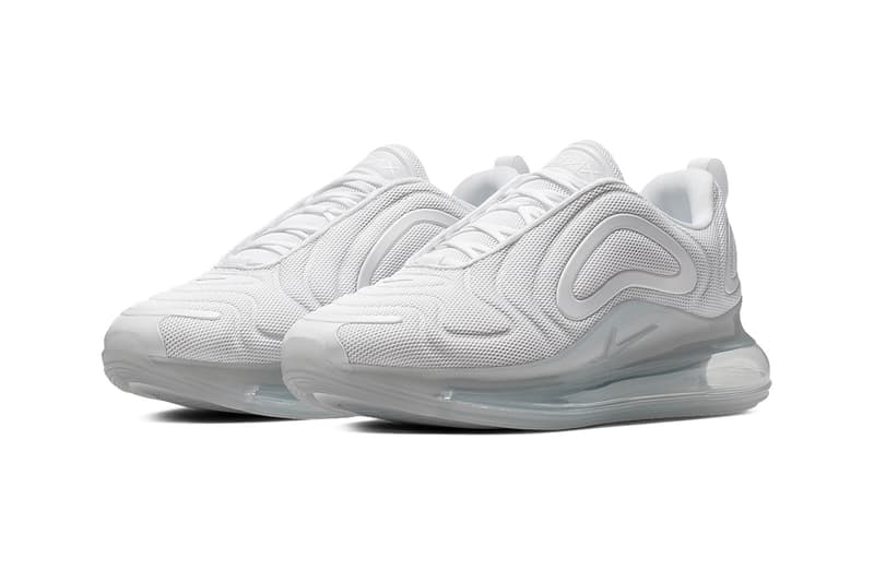 precedent Trampling Moment Nike Air Max 720 Gets a Metallic White Makeover | Hypebeast