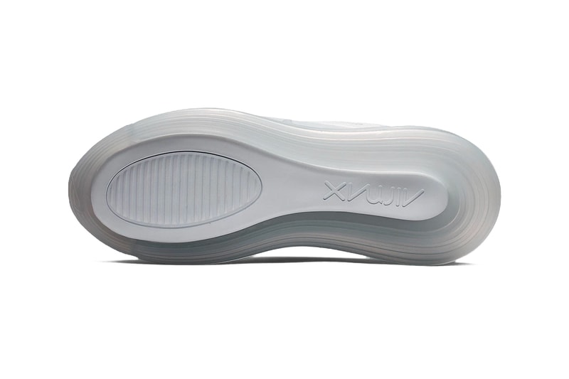 Nike Air Max 720 Gets a Metallic White Makeover images release drop date info price footwear sportswear
