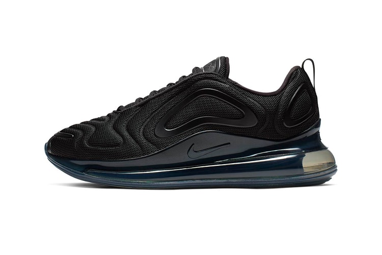 The Nike Air Max 720 Goes Sleek With a "Triple Black" Colorway