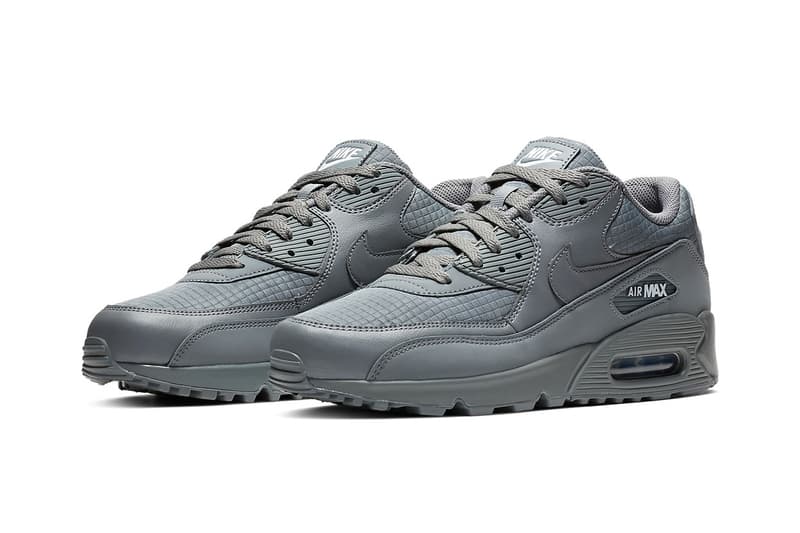 Nike S Air Max 90 Goes Neutral In Cool Grey Hypebeast