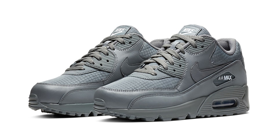 Nike S Air Max 90 Goes Neutral In Cool Grey Hypebeast