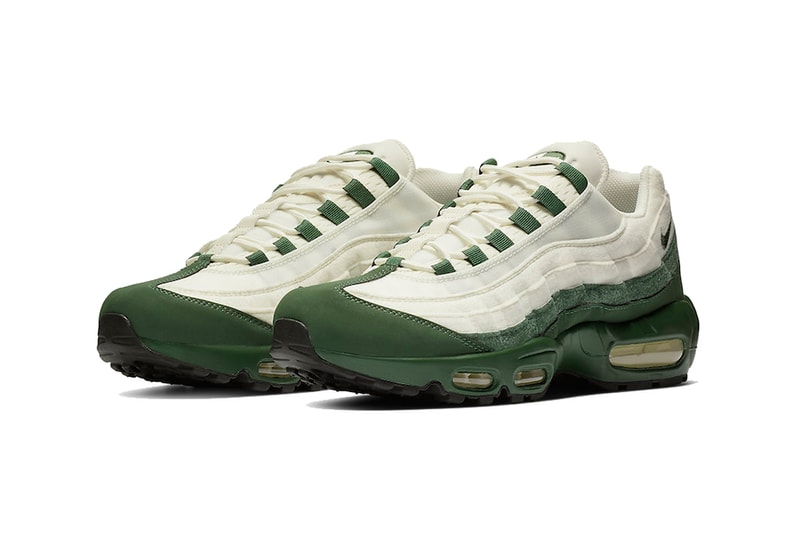 nike air max 95 sail green 2019 nike sportswear footwear American Sycamore tree white off