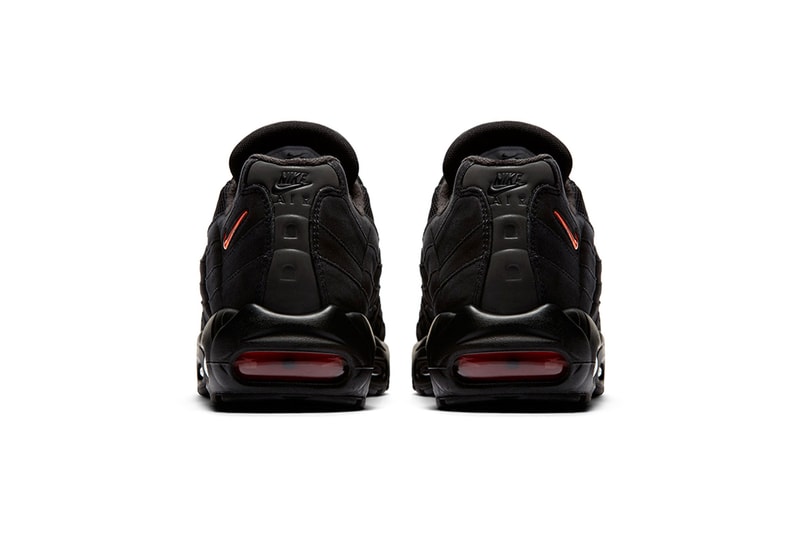 Nike Ornaments New Air Max 95 With Jewel Swoosh black red release drop price images footwear info
